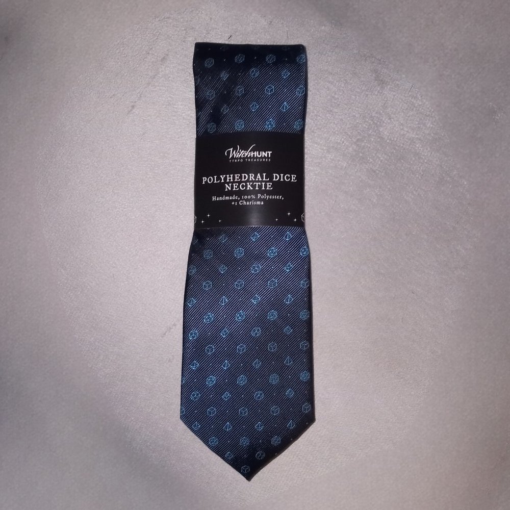 NWT Polyhedral Dice Necktie